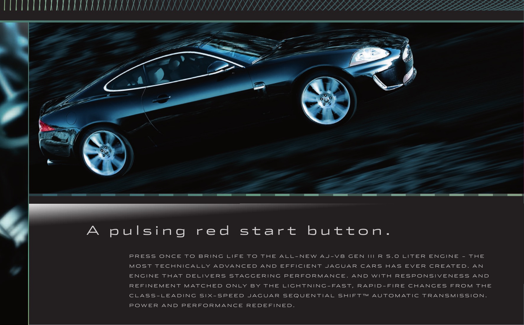 2011 Jaguar Model Lineup Brochure Page 1